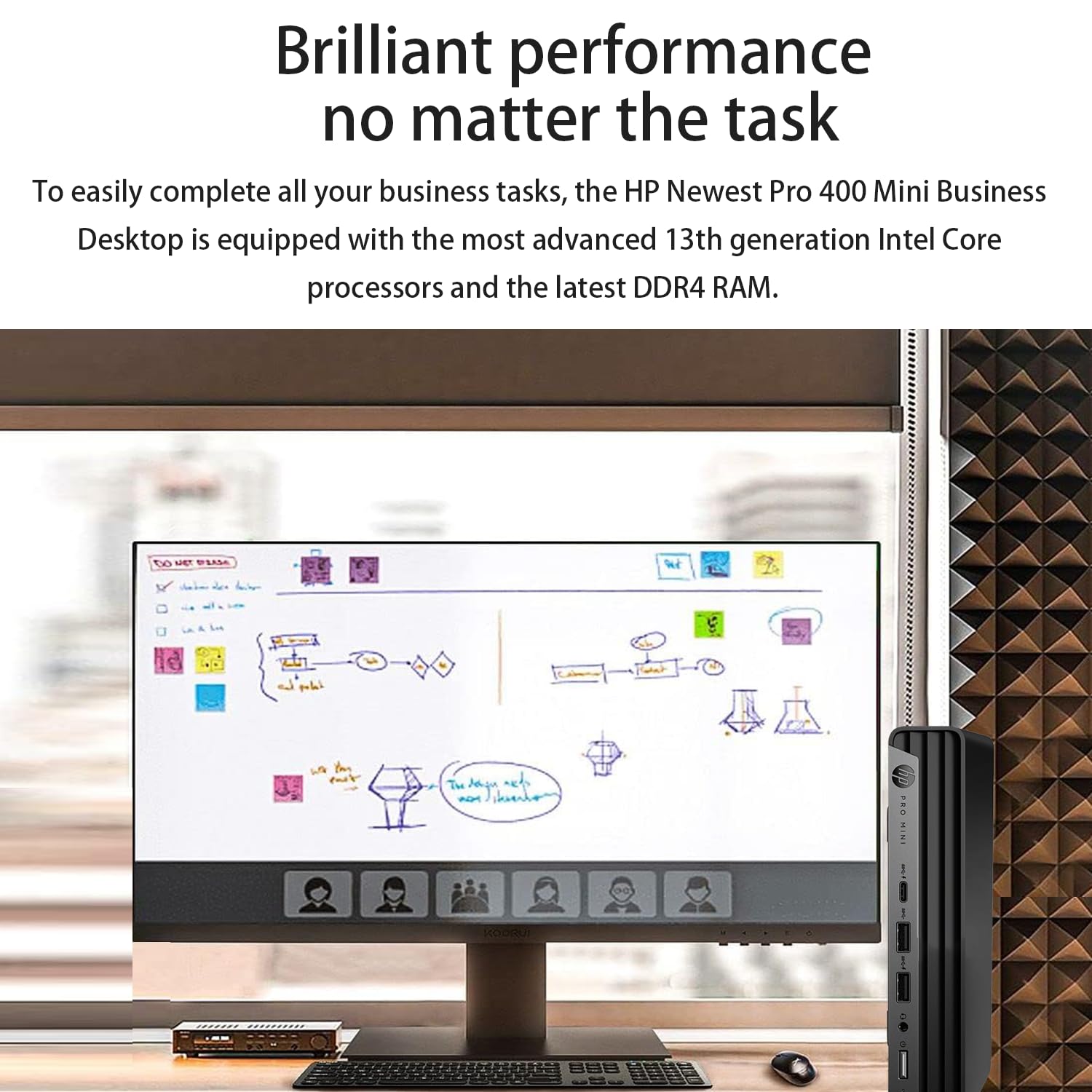 Amazon.com: HP Pro 400 Mini Business Desktop, 13th Gen Intel 14